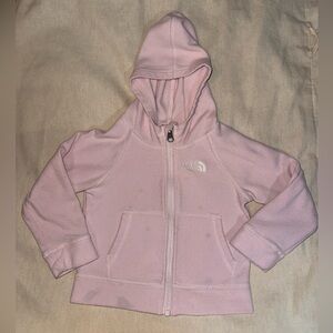 The North Face Light Pink Toddler Fleece